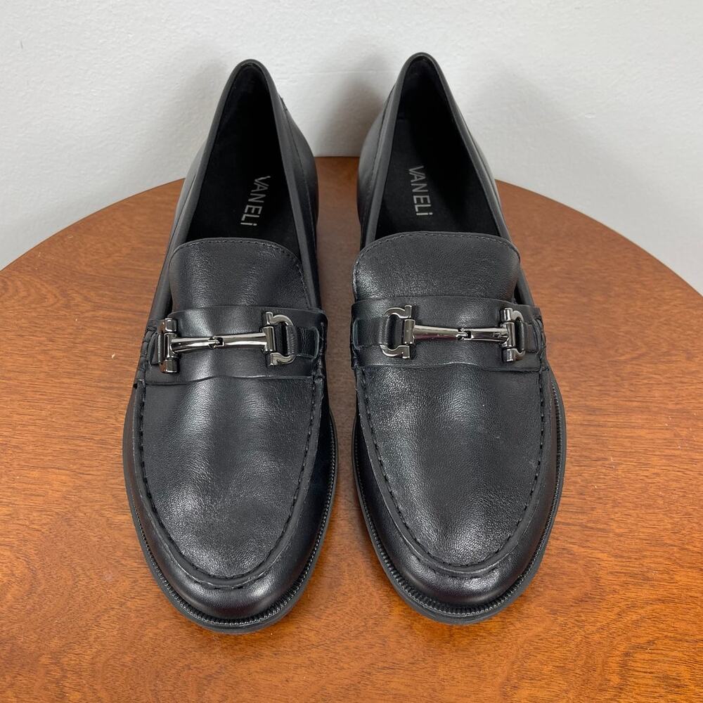 New without box VANELI June Bit Loafer in Black Nappa Leather Women's Size 9W